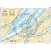 CHS Nautical Chart 1317: Sault-au-Cochon à/to Québec